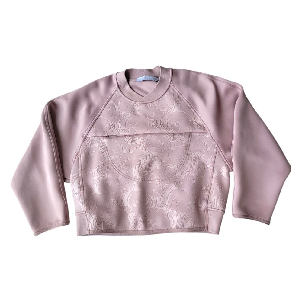 Adidas by Stella McCartney Neoprene Sweatshirt Womens Size XS